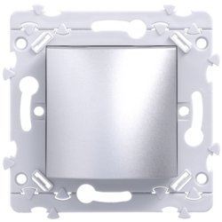 Boîte D'encastrement Hager Essensya WE681T - 1 Poste, Titane, Pour Montage En Saillie