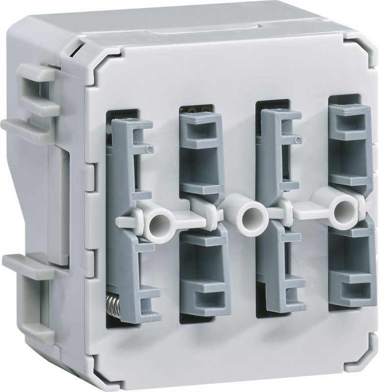 Photo Cubyko interrupteur KNX filaire 2 entrées, associable, IP55 | Ref : WNT302