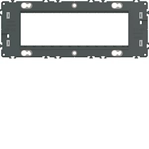 Photo Support gallery 6 modules entraxe 57mm pour mécanismes gallery | Ref : WXA456