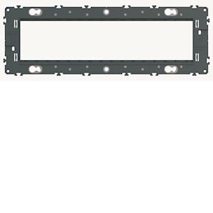 Photo Support gallery 8 modules entraxe 71 mm pour mécanismes gallery | Ref : WXA458