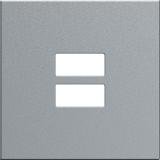 Photo Enjoliveur Gallery prise double USB. finition Titane | Ref : WXD112T
