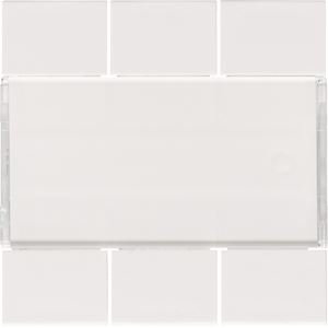 Photo Enjoliveur 6 boutons poussoirs KNX gallery pure | Ref : WXE306B