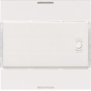 Photo Enjoliveur 2 boutons poussoirs KNX gallery LED pure | Ref : WXE312B