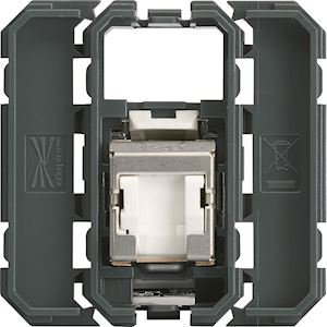 Photo Prise Gallery RJ45 cat.6A STP pour Grade 3TV | Ref : WXF228
