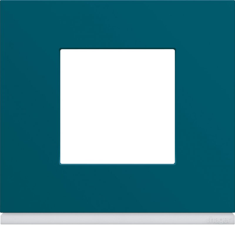 Photo Plaque gallery 1 poste plastique peint peacock | Ref : WXP0802