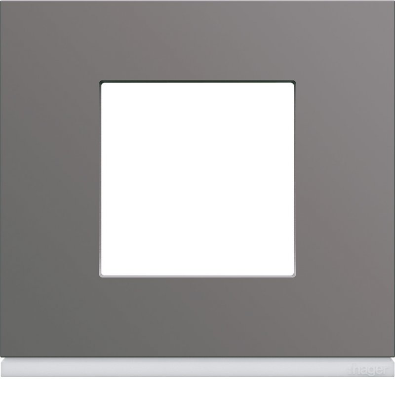 Photo Plaque gallery plastique peint 1 poste taupe | Ref : WXP0902