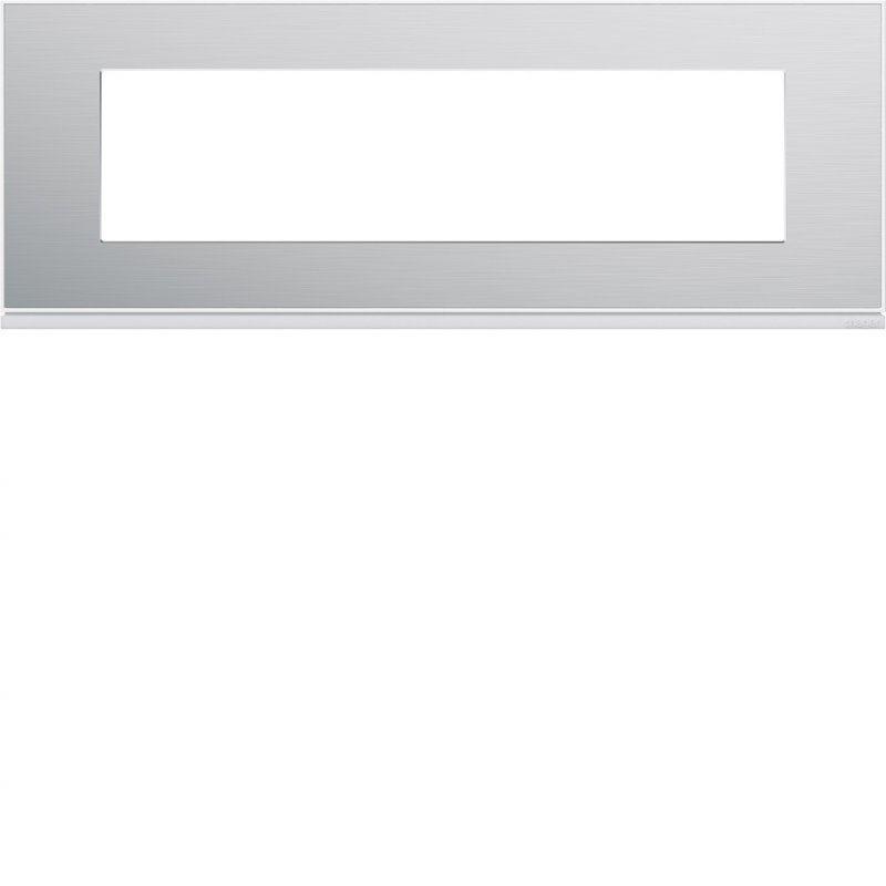 Photo Plaque gallery 8 modules entraxe 71mm placage aluminium | Ref : WXP2008
