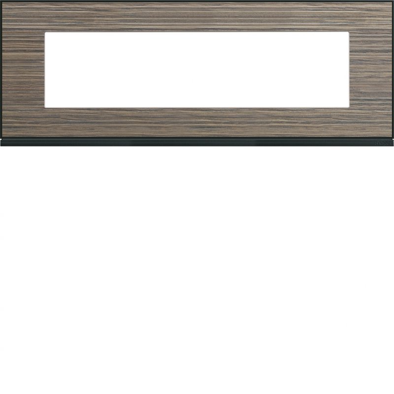 Photo Plaque gallery 8 modules entraxe 71mm pecan | Ref : WXP2408