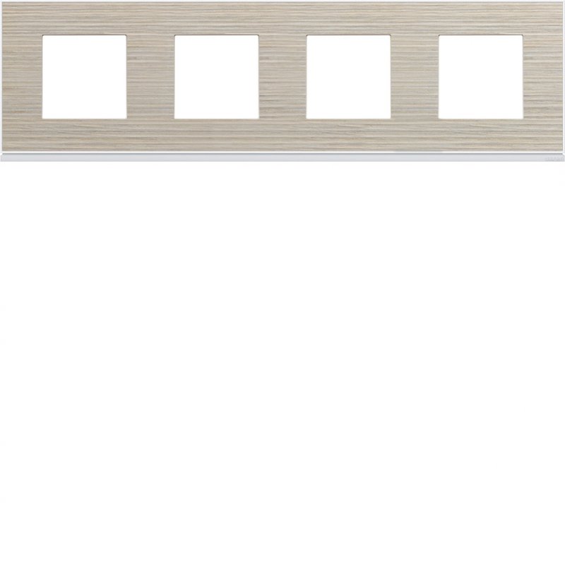 Photo Plaque gallery 4 postes horizontale 71mm latt | Ref : WXP2514