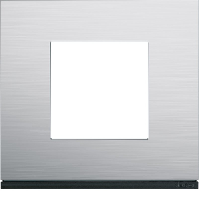 Photo Plaque gallery 1 poste matiere natural alu | Ref : WXP4302