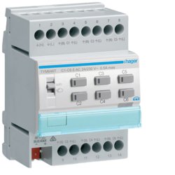 Photo Module 6 sorties chauffage TRIAC / config mode ETS | Ref : TYM646T