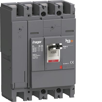 Photo Interrupteur h3+ P630 4x400A | Ref : HCW401AR