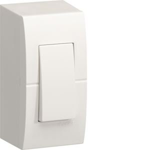 Photo ateha interrupteur interBP troit va-et-vient ou poussoir complet | Ref : WJC012B