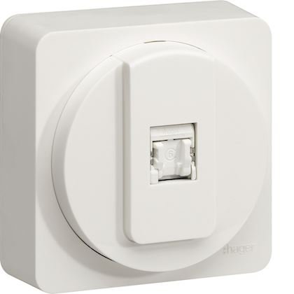 Photo ateha prise RJ45 catégorie 6 UTP pour Grade 1 complet | Ref : WJC220B