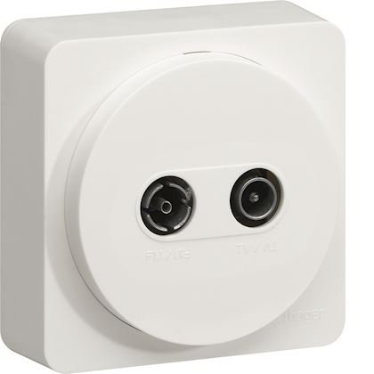 Photo ateha Prise TV + FM directe complet | Ref : WJC253B