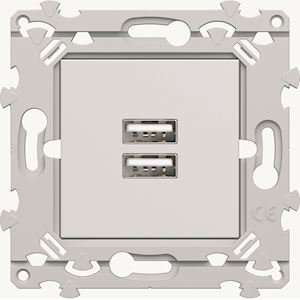Photo Chargeur A+A blanc | Ref : WE112