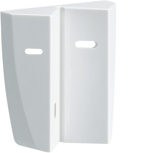 Photo Accessoire d angle blanc pour détecteur infrarouge standard mural 140°-200° | Ref : 52115