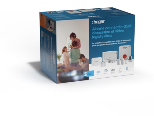 Photo Pack alarme connect GSM dissuasion et vido | Ref : RLP003F