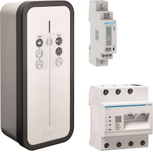 Photo Witty solar Kit borne 1x7kW M3T2S RFID + Gestionnaire flow + Compteur PV 230V | Ref : XEV1K07T2SEMC