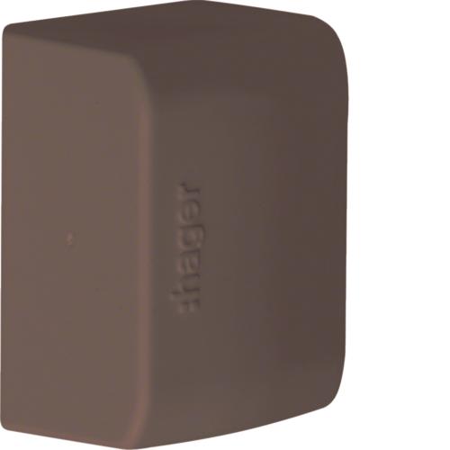 Photo Embout pour moulure Ateha 16x30 Marron | Ref : ATA163068014