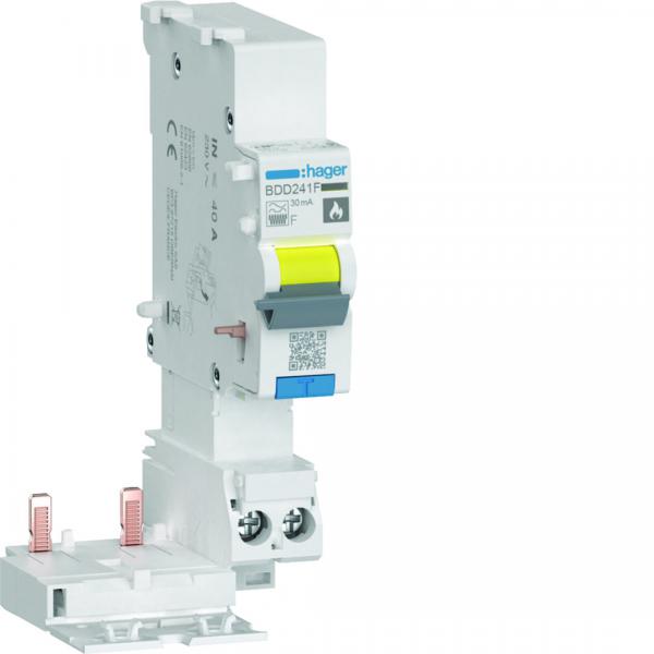 Photo Bloc différentiel détecteur d\'arcs 2P 40A 30mA type F | Ref : BDD241F