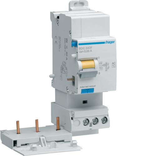 Photo Bloc dif 3P 40A 30mA HI | Ref : BDH340F