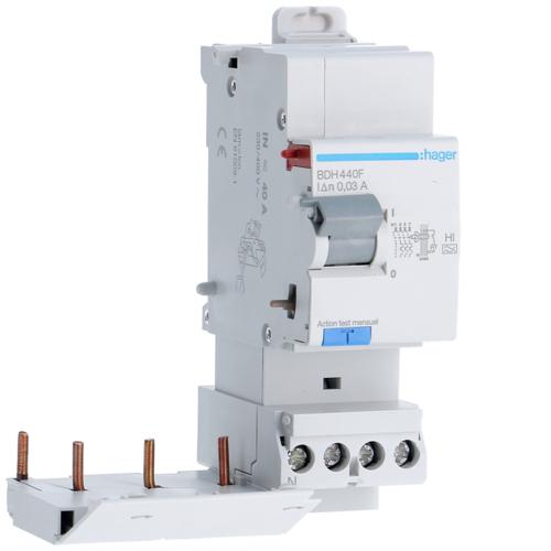 Photo Bloc dif 3P+N 40A 30mA HI | Ref : BDH440F