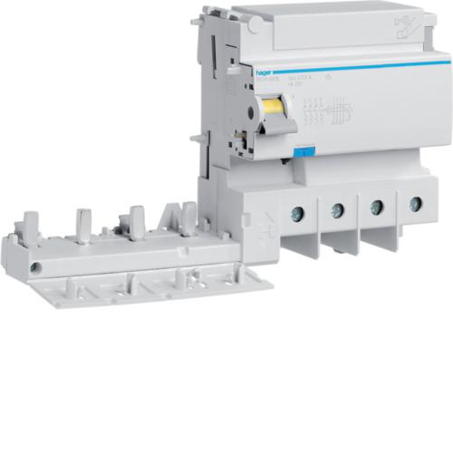 Photo Bloc diffrentiel 4P 125A 30mA type haute immunit | Ref : BDH480E