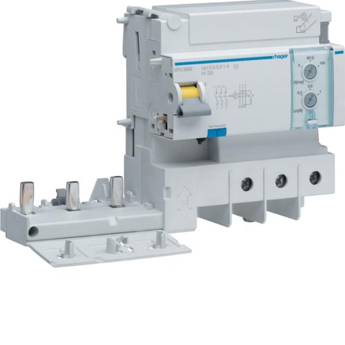 Photo Bloc diffrentiel 3P 125A rglable type AC | Ref : BTC380E