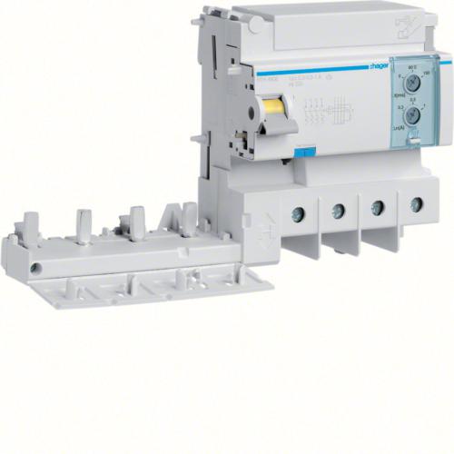 Photo Bloc diffrentiel 4P 125A Rglable type haute immunit | Ref : BTH480E