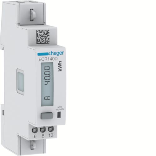 Photo 1 Phase kWhmeter direct 40A 1M MODBUS MID | Ref : ECR140D