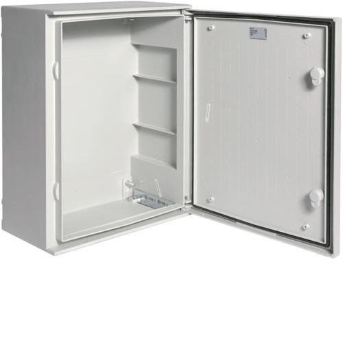 Photo Coffret polyester orion plus porte opaque étanche IP 65 h 500mm l 400mm p 200mm | Ref : FL213B