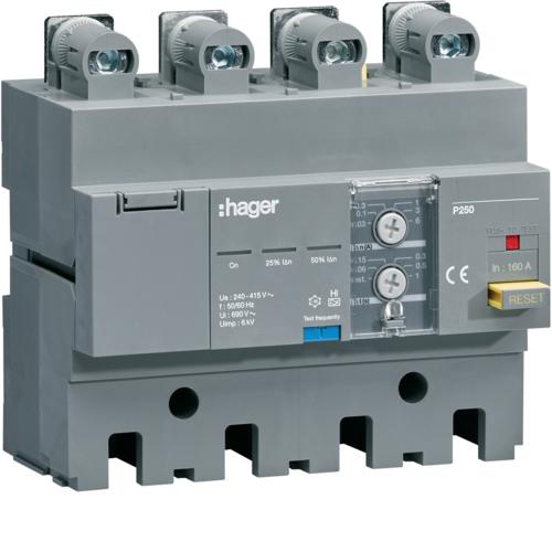 Photo Bloc diffrentiel P250 4P 160A Idn rgl | Ref : HBT160H