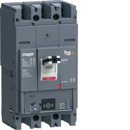 Photo Disjoncteur h3+ P630 Energy 3x400A 50kA | Ref : HMW400NR