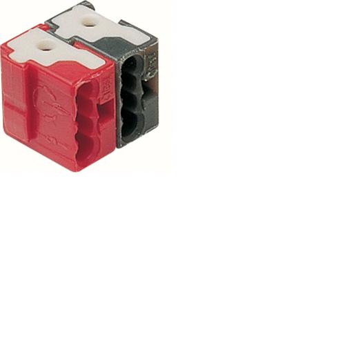 Photo Bornes de connexion bus rouge / noir, KNX | Ref : TG008