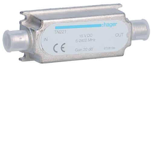 Photo Amplificateur TV coaxial de ligne | Ref : TN221