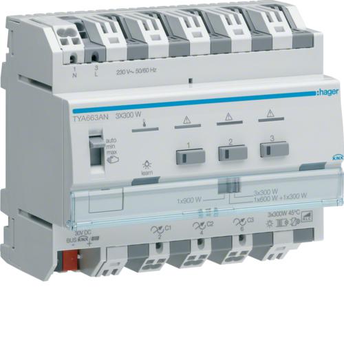 Photo Module de sortie pour l'clairage variable : 3 sorties directes 300W | Ref : TYA663AN