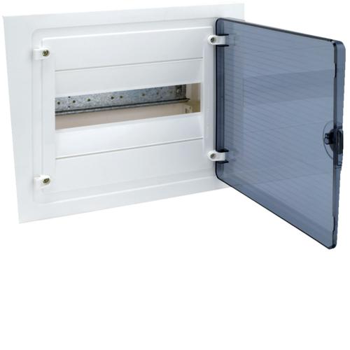 Photo Coffret encastr� 12 M porte transp. | Ref : VF112TR