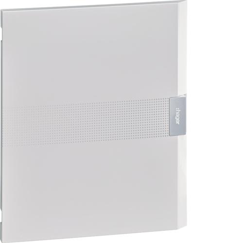 Photo Porte opaque pour coffret vega largeur 18 modules hauteur 2 ranges | Ref : VZ218P
