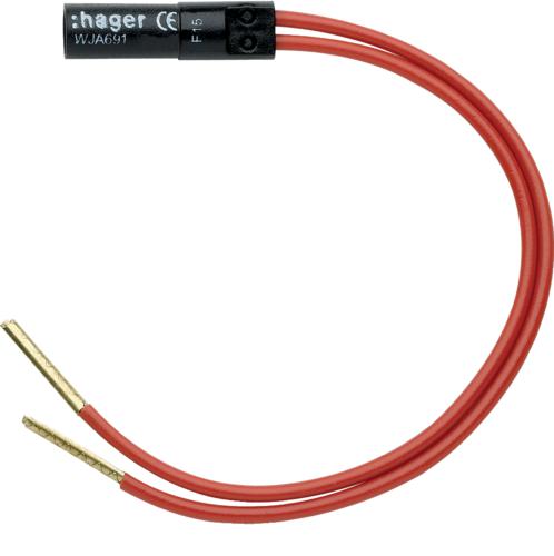 Photo ateha-essensya lampe 250V rouge 1mA | Ref : WJA691
