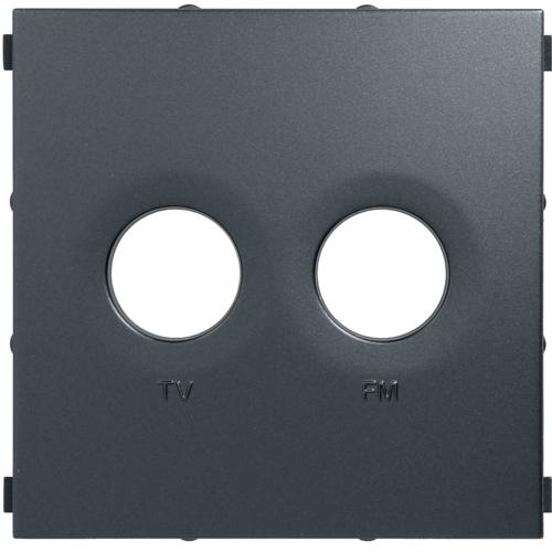 Lot De 3 Touches Simples DUNE Titane Carbone Hager - Pour Coffret Kallysta - Occasion