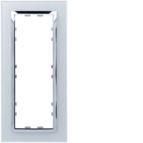 Kallysta épure Plaque 3P Verticale Entraxe 57 Verre Coloris Cristal Nuage Wk827 3250617068277 Kallysta épure Plaque 3P Verticale Entraxe 57 Verre Coloris Cristal Nuage Wk827 3250617068277