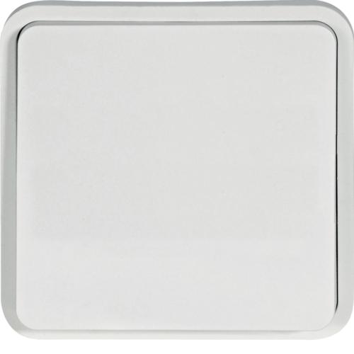 Photo cubyko Poussoir à fermeture 1F associable blanc IP55 | Ref : WNA020B