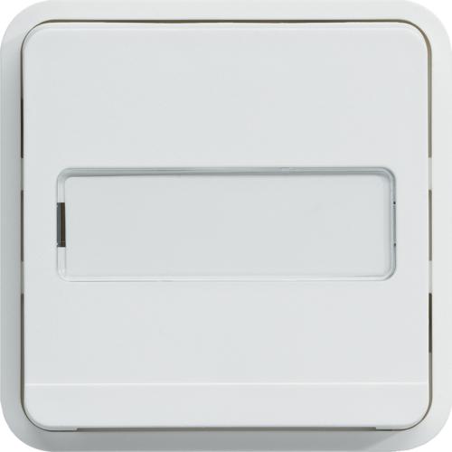 Photo cubyko Prise 2P+T avec porte-tiquette associable blanc IP55 | Ref : WNA104B