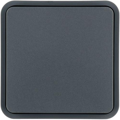Photo Cubyko 1 touche KNX coloris gris | Ref : WNT902