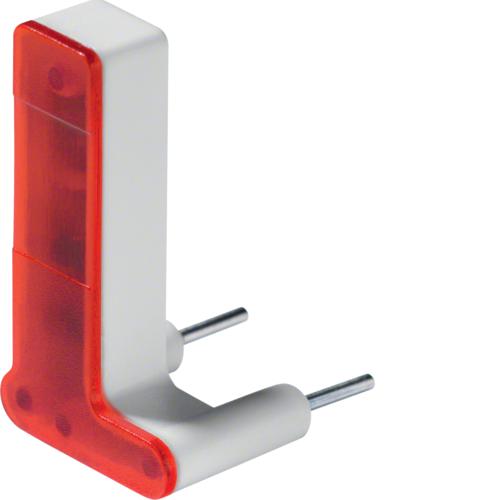 Photo cubyko lampe enfichage pour tmoin forme &quot;L&quot; 250V rouge | Ref : WUZ691