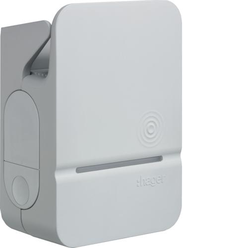 Photo Witty borne de charge IP54 4-7kW M3T2S M2TE RFID IP pour 1 VE | Ref : XEV201C