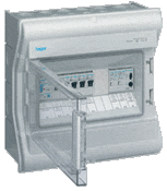 Vignette 2 produit Coffret tanche vector IP55 1 range 12 modules h 302mm l 310mm | Ref : VE112F