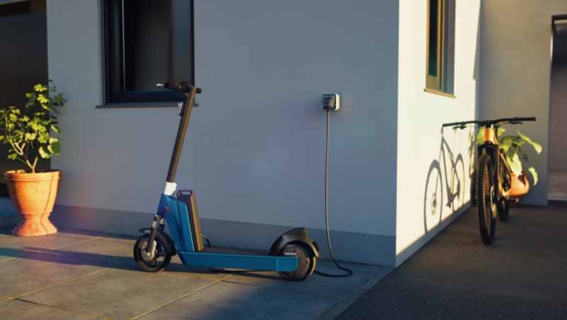 Vignette 2 produit Witty IP55 3KW 2P+T M2 + protection diff�rentielle | Ref : XEV080P