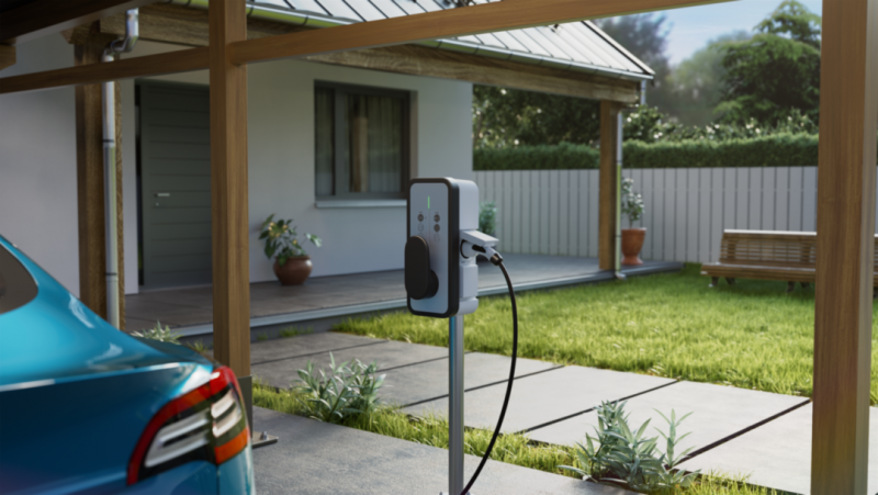 Vignette 2 produit Witty 1x22kW 3P T2+TE+cl� | Ref : XEV1K22T2TE